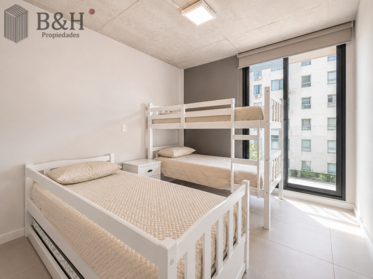 Apartamento ID.7926 - Manglar, Moderno Apartamento en Brava a pasos de la playa, 2 Dormitorios y Parrillero