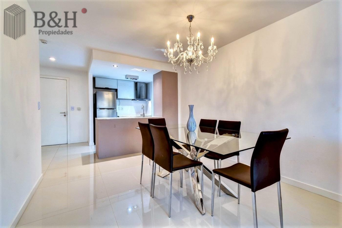 Apartamento ID.1241 - Alquiler temporario de apartamento de dos dormitorios con dos baños a pasos de la Playa y centro comercial, Punta del Este