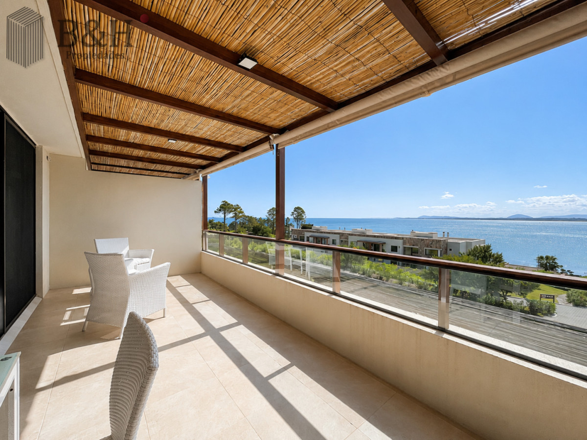 Apartamento ID.5184 - Apartamento de 2 Dormitorios con Vista al Mar y Parrillero en Quartier Punta Ballena
