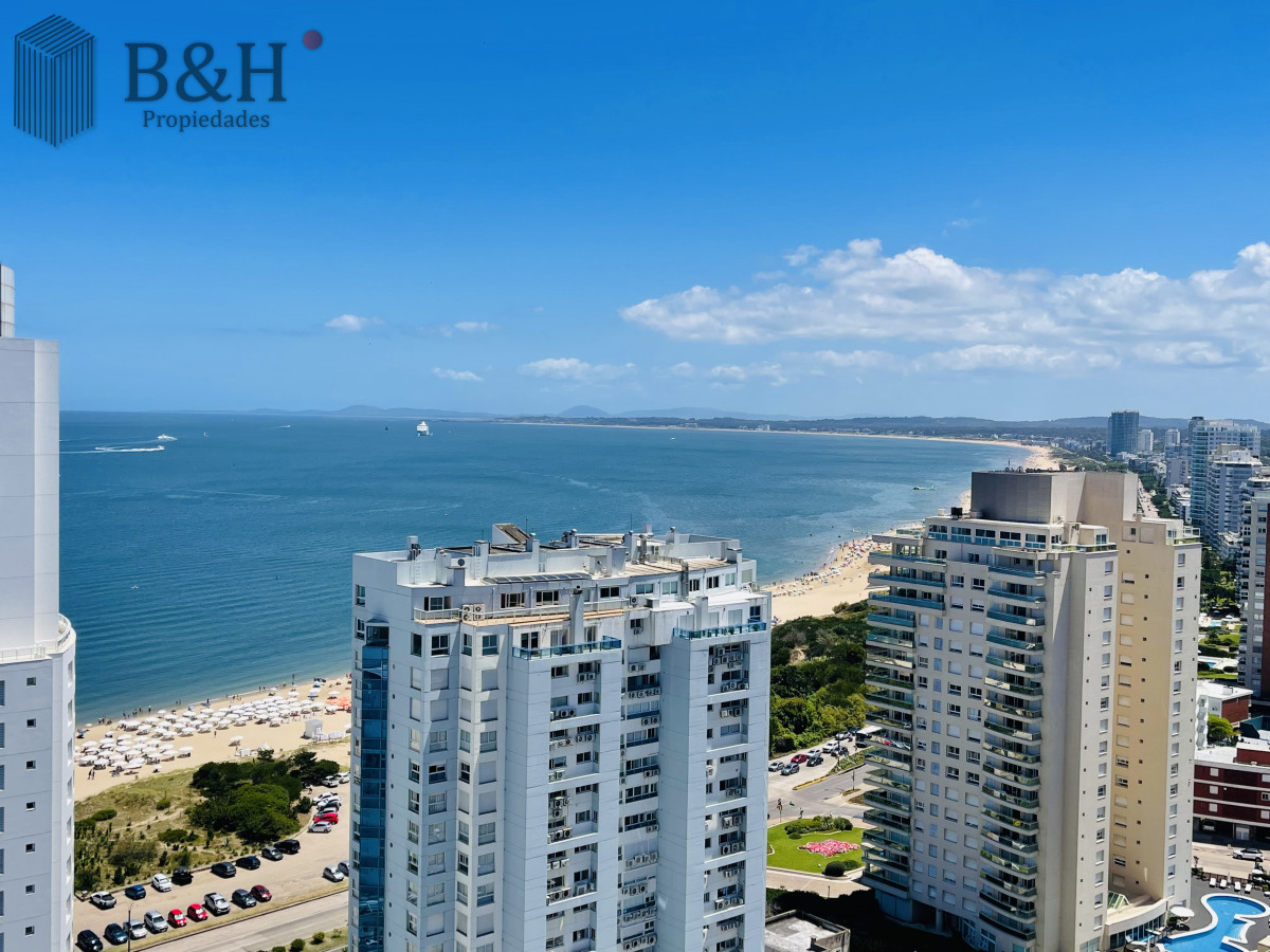 Apartamento ID.4492 - Excelente Apartamento de 2 Dormitorios con Vista al Mar, Playa Mansa