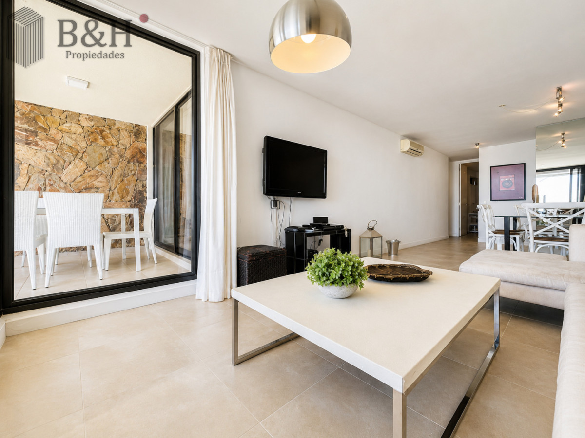 Apartamento ID.5184 - Apartamento de 2 Dormitorios con Vista al Mar y Parrillero en Quartier Punta Ballena