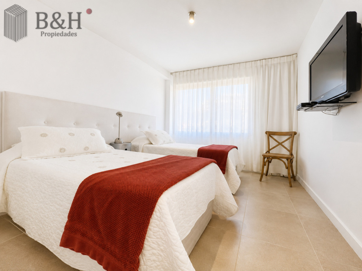Apartamento ID.5184 - Apartamento de 2 Dormitorios con Vista al Mar y Parrillero en Quartier Punta Ballena