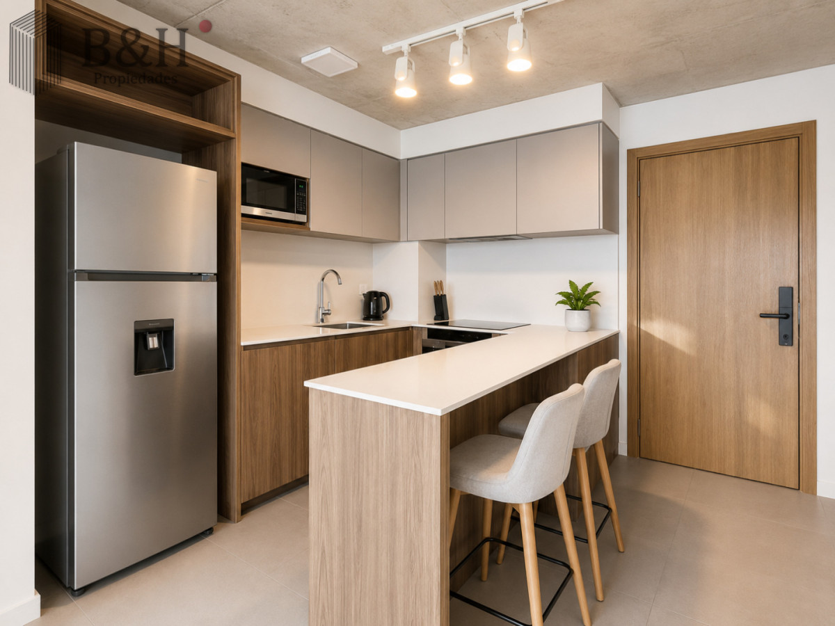 Apartamento ID.7926 - Manglar, Moderno Apartamento en Brava a pasos de la playa, 2 Dormitorios y Parrillero