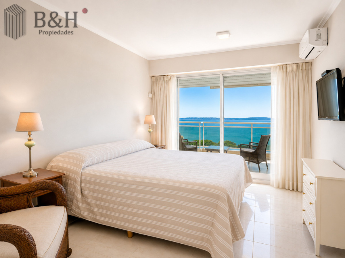Apartamento ID.2030 - Apartamento de 3 Dormitorios sobre Playa Mansa, en Venta y Alquiler