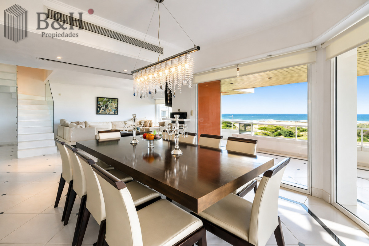 Apartamento ID.7942 - Exclusivo Penthouse de 6 Dormitorios y Barbacoa en Venta Frente al Mar, Rincón del Indio Punta del Este