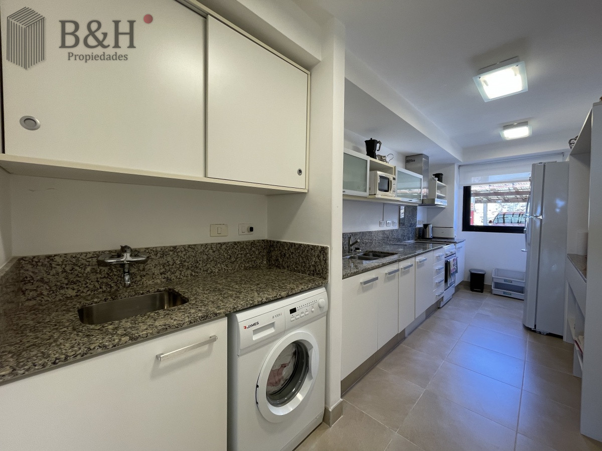 Apartamento ID.3626 - Apartamento en alquiler temporario de dos dormitorios con parrillero de uso exculusivo, Punta Ballena