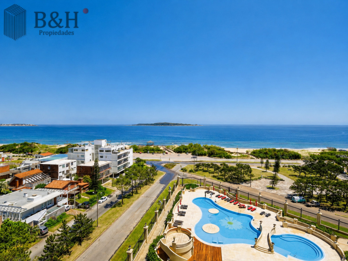 Apartamento ID.1397 - Alquiler temporario de excelente apartamento en torre Le Jardin de Playa Mansa, Punta del Este
