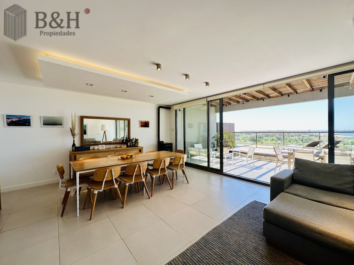 Apartamento ID.6877 - Venta y Alquiler temporario de apartamento moderno de dos dormitorios con parrillero en Punta Ballena
