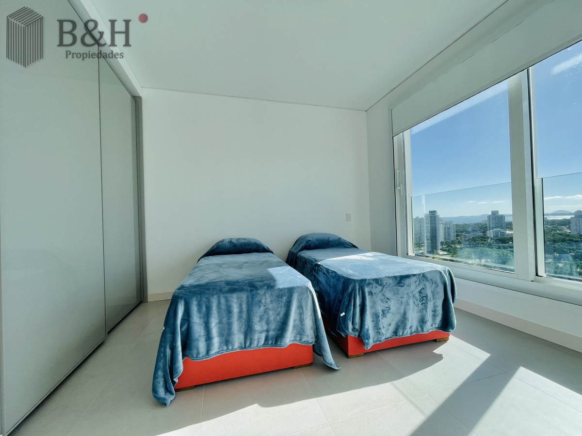 Apartamento ID.8158 - Exclusiva planta unificada Penthouse a estrenar en venta Playa Brava, Punta del Este