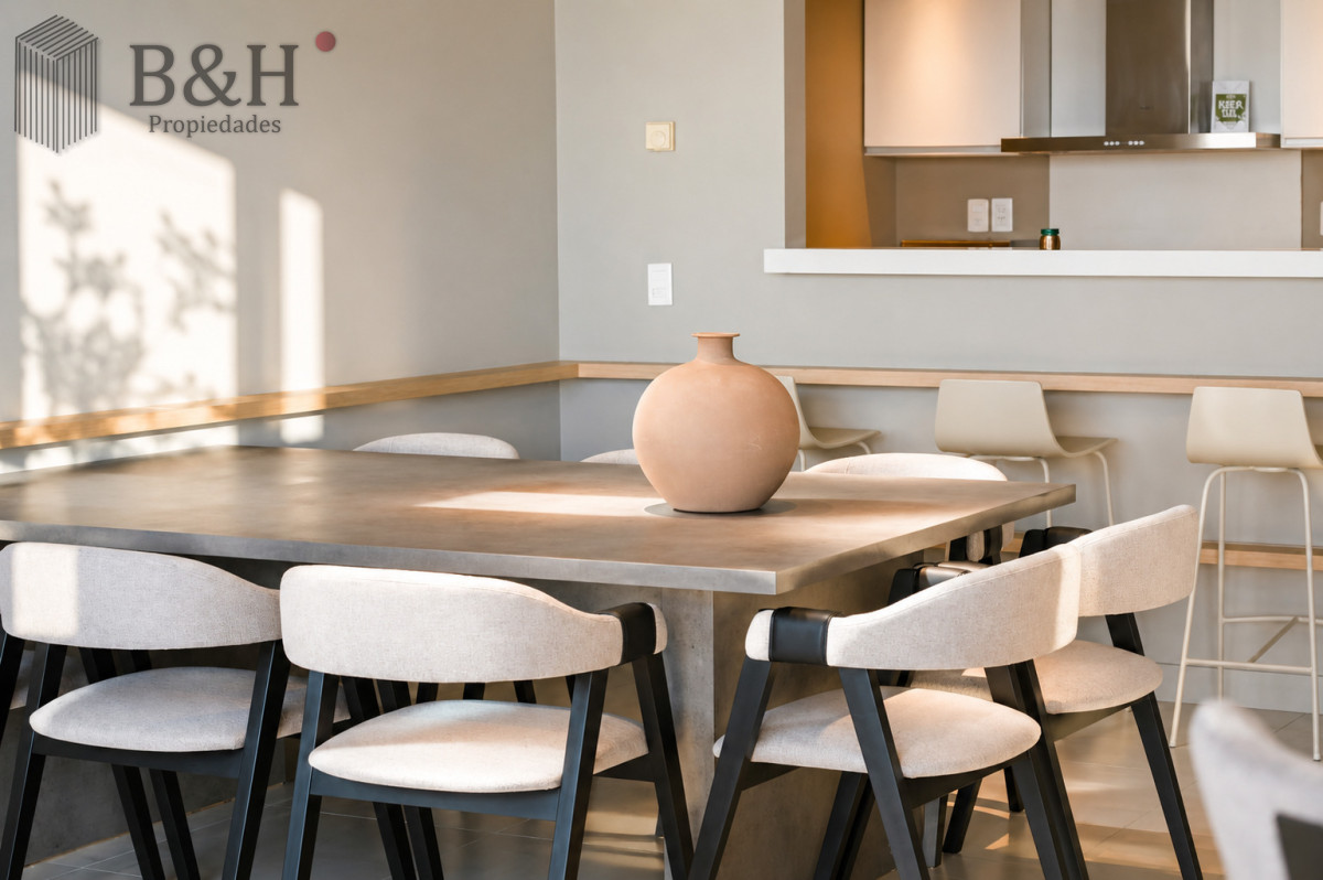 Apartamento ID.7754 - Apartamento de 3 Dormitorios, Parrillero de uso exclusivo y Jardín en Punta Ballena, Punta del Este