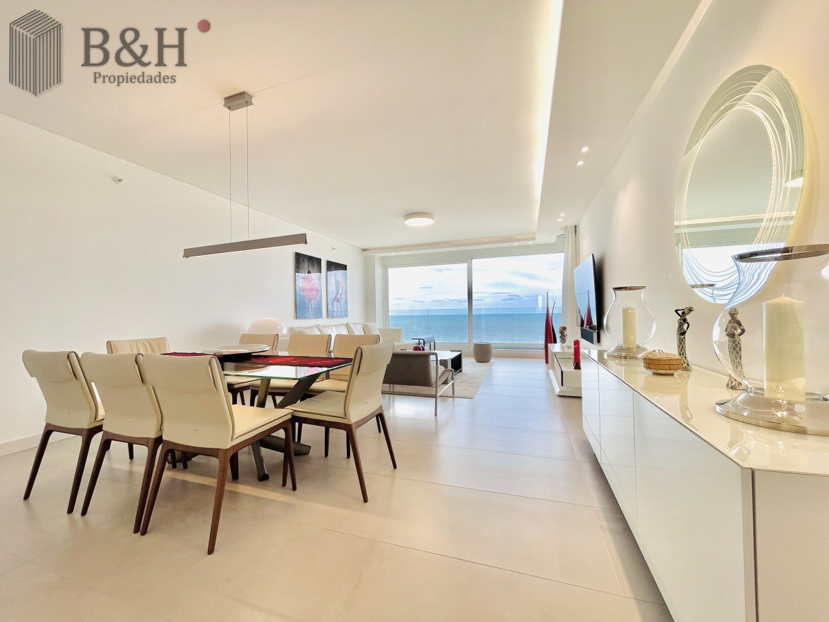 Apartamento ID.2301 - Venta Espectacular Apartamento Frente al Mar, 3 Dormitorios, Le Parc Punta del Este