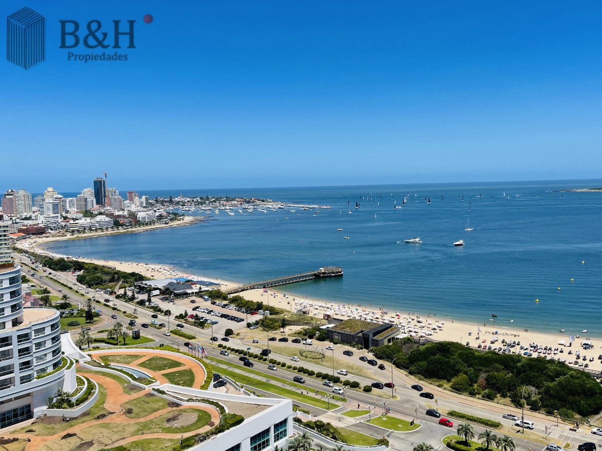 Apartamento ID.4492 - Excelente Apartamento de 2 Dormitorios con Vista al Mar, Playa Mansa