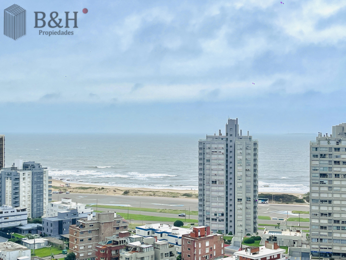 Apartamento ID.6977 - Apartamento Moderno de 1 Dormitorio en Alquiler Anual, Torre con servicios 