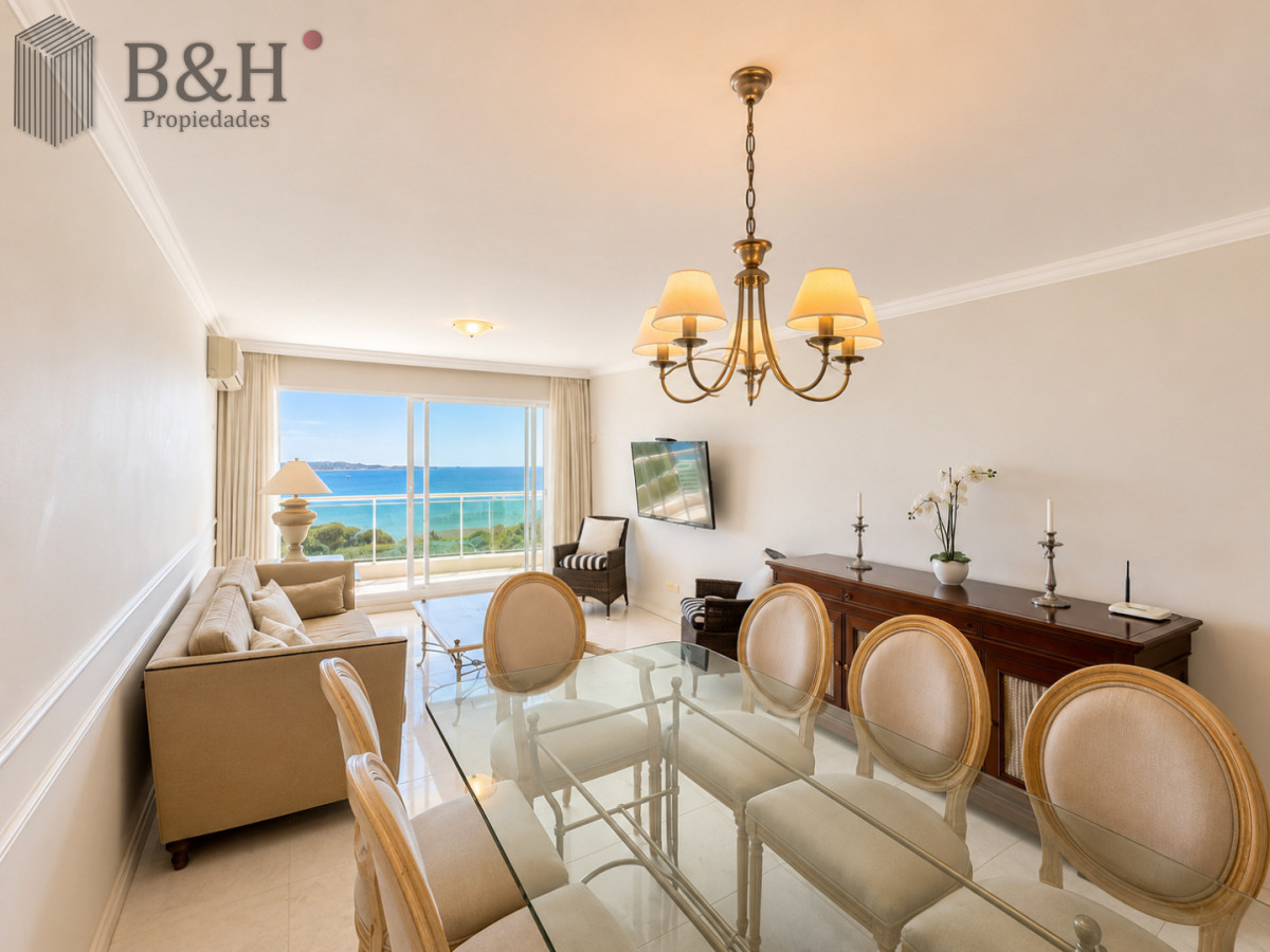 Apartamento ID.2030 - Apartamento de 3 Dormitorios sobre Playa Mansa, en Venta y Alquiler