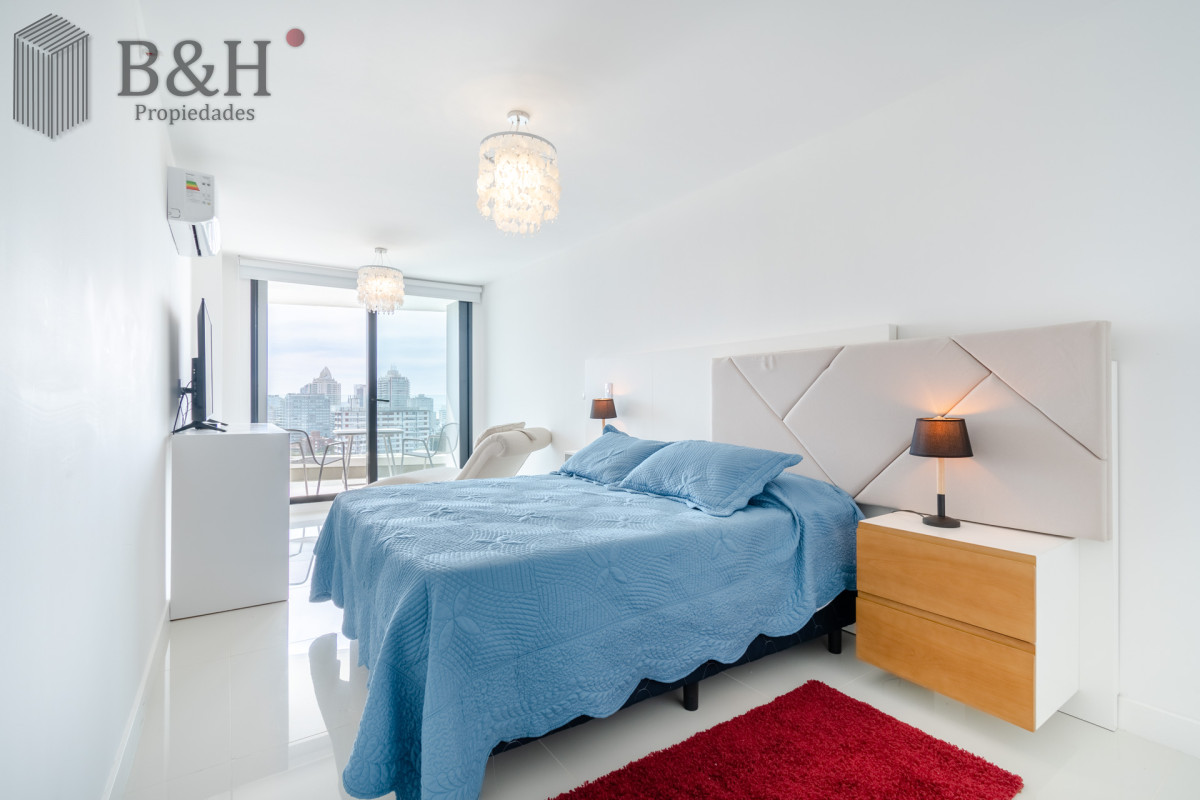 Apartamento ID.430 - Moderno Apartamento de 3 Dormitorios en Suite, zona Hotel Enjoy, Punta del Este
