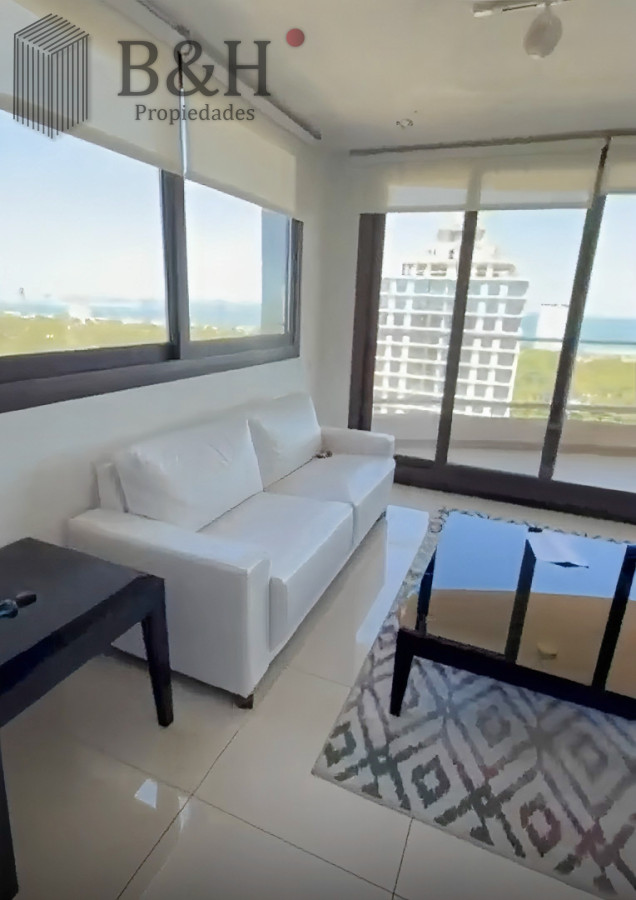 Apartamento ID.6935 - Apartamento moderno de 2 Dormitorios en Alquiler Anual sobre Roosevelt Punta del Este