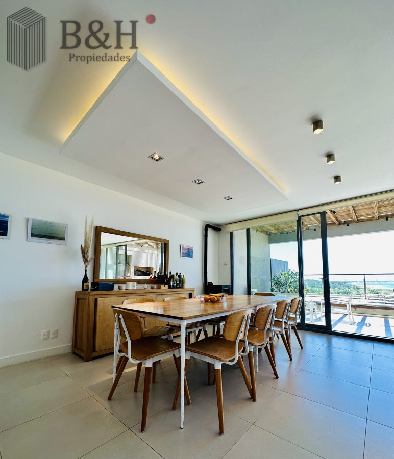 Apartamento ID.6877 - Venta y Alquiler temporario de apartamento moderno de dos dormitorios con parrillero en Punta Ballena
