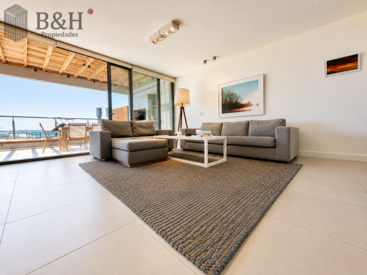 Apartamento ID.6877 - Venta y Alquiler temporario de apartamento moderno de dos dormitorios con parrillero en Punta Ballena