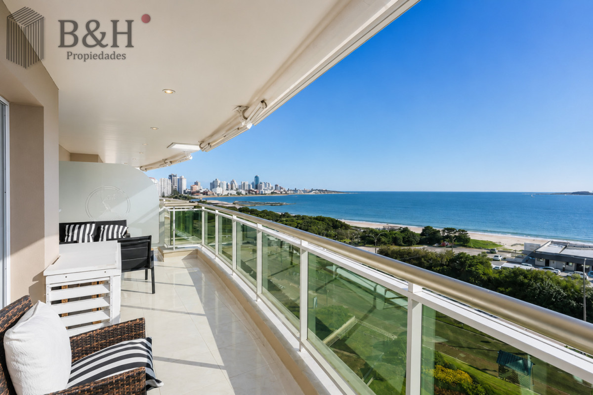 Apartamento ID.2030 - Apartamento de 3 Dormitorios sobre Playa Mansa, en Venta y Alquiler