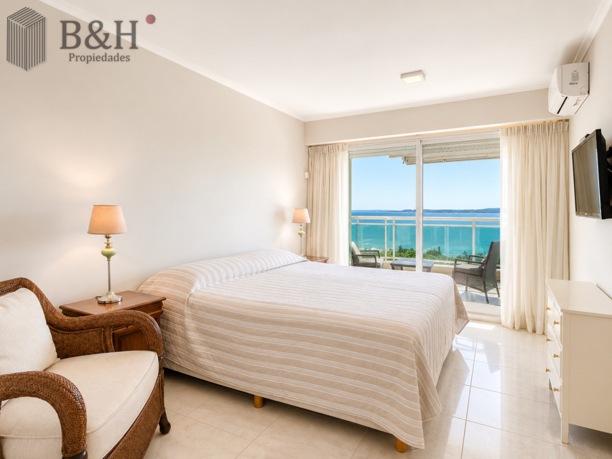 Apartamento ID.2030 - Apartamento de 3 Dormitorios sobre Playa Mansa, en Venta y Alquiler