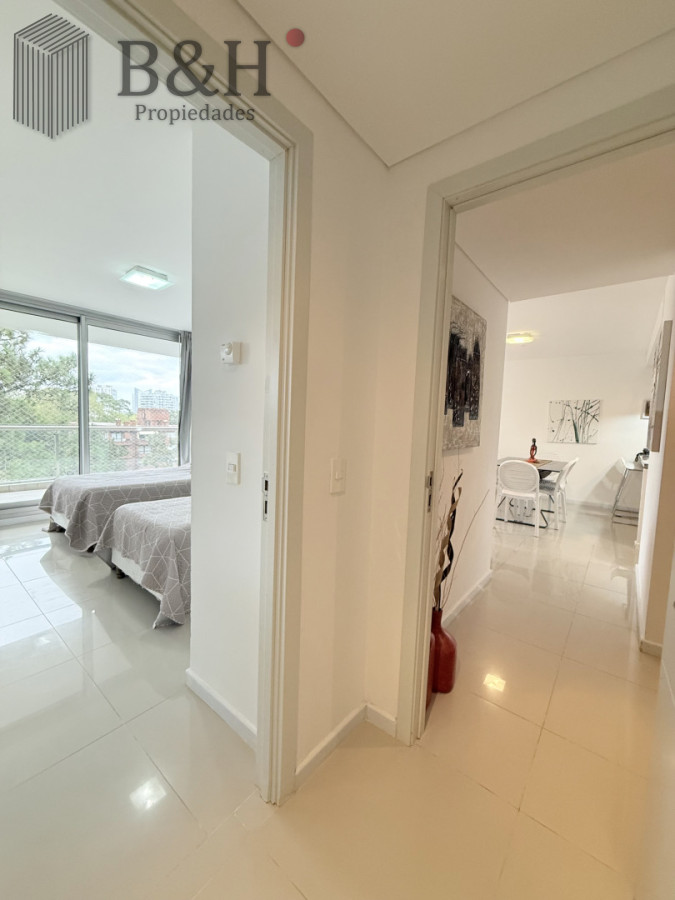 Apartamento ID.6866 - Alquiler Anual Moderno Apartamento de 2 Dormitorios, Roosevelt cerca de Playa Brava
