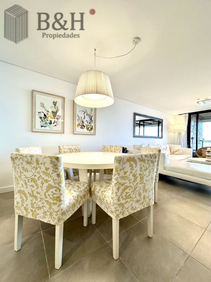 Apartamento ID.5185 - Alquiler temporario de apartamento de dos dormitorios con parrillero de uso exclusivo en Punta Ballena