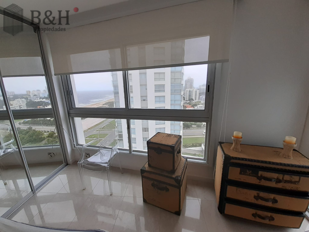Apartamento ID.855 - Alquiler temporal de apartamento esquinero en Torre Le Parc II, Playa Brava