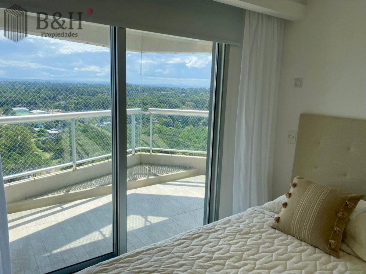 Apartamento ID.5905 - Alquiler temporal de apartamento piso alto de 2 dormitorios más servicio en playa brava 