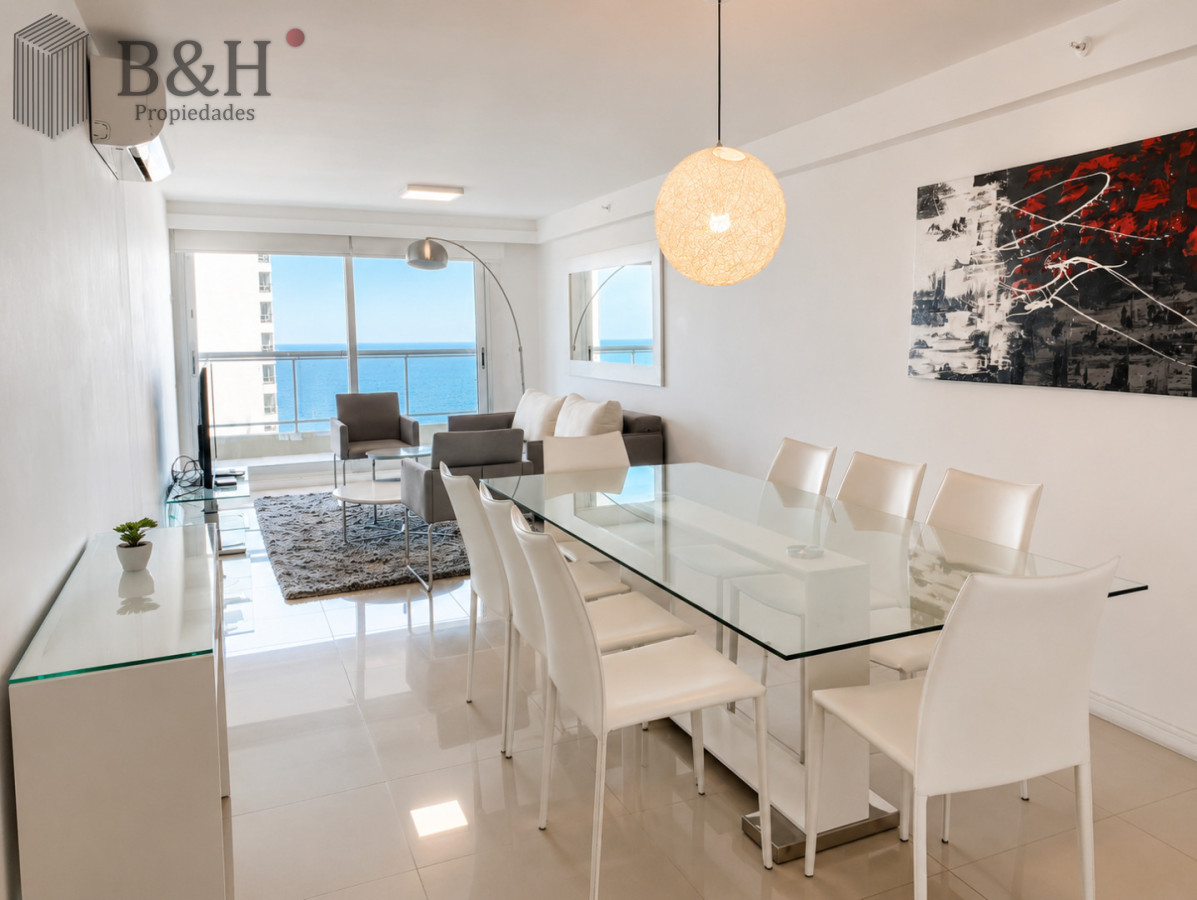Apartamento ID.6032 - Alquiler temporal de apartamento de 2 dormitorios con parrillero en Playa Brava
