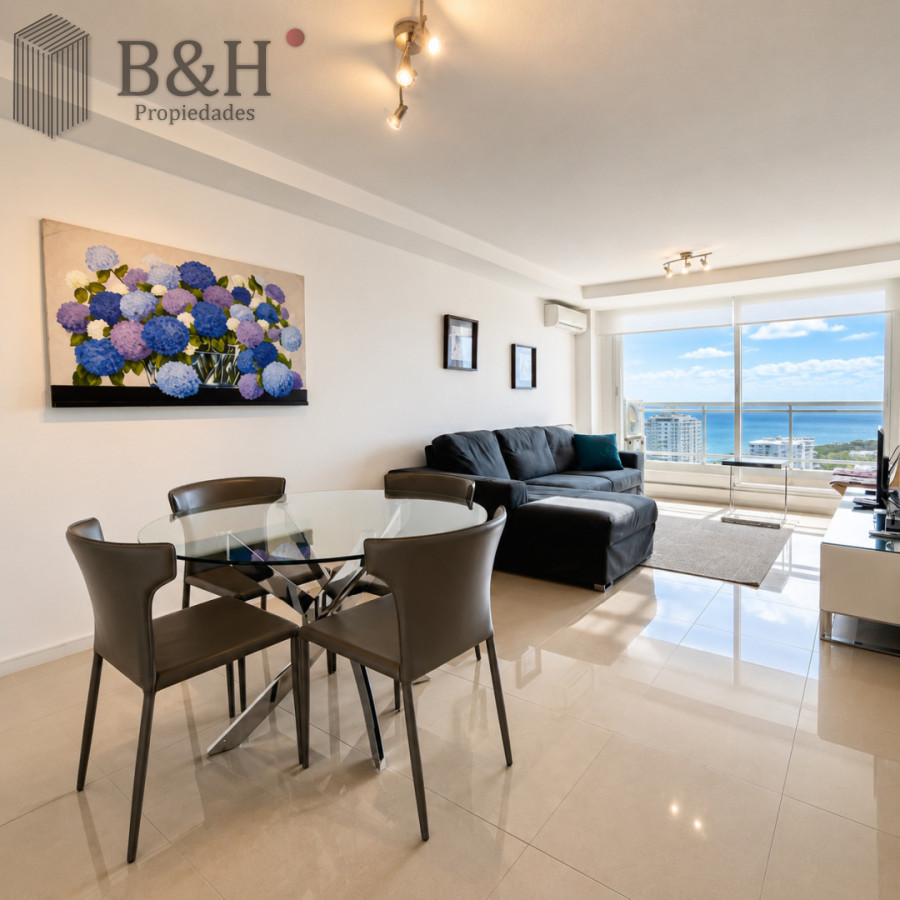 Apartamento ID.6895 - Alquiler temporario y venta de apartamento Penthouse en torre One, Playa Brava