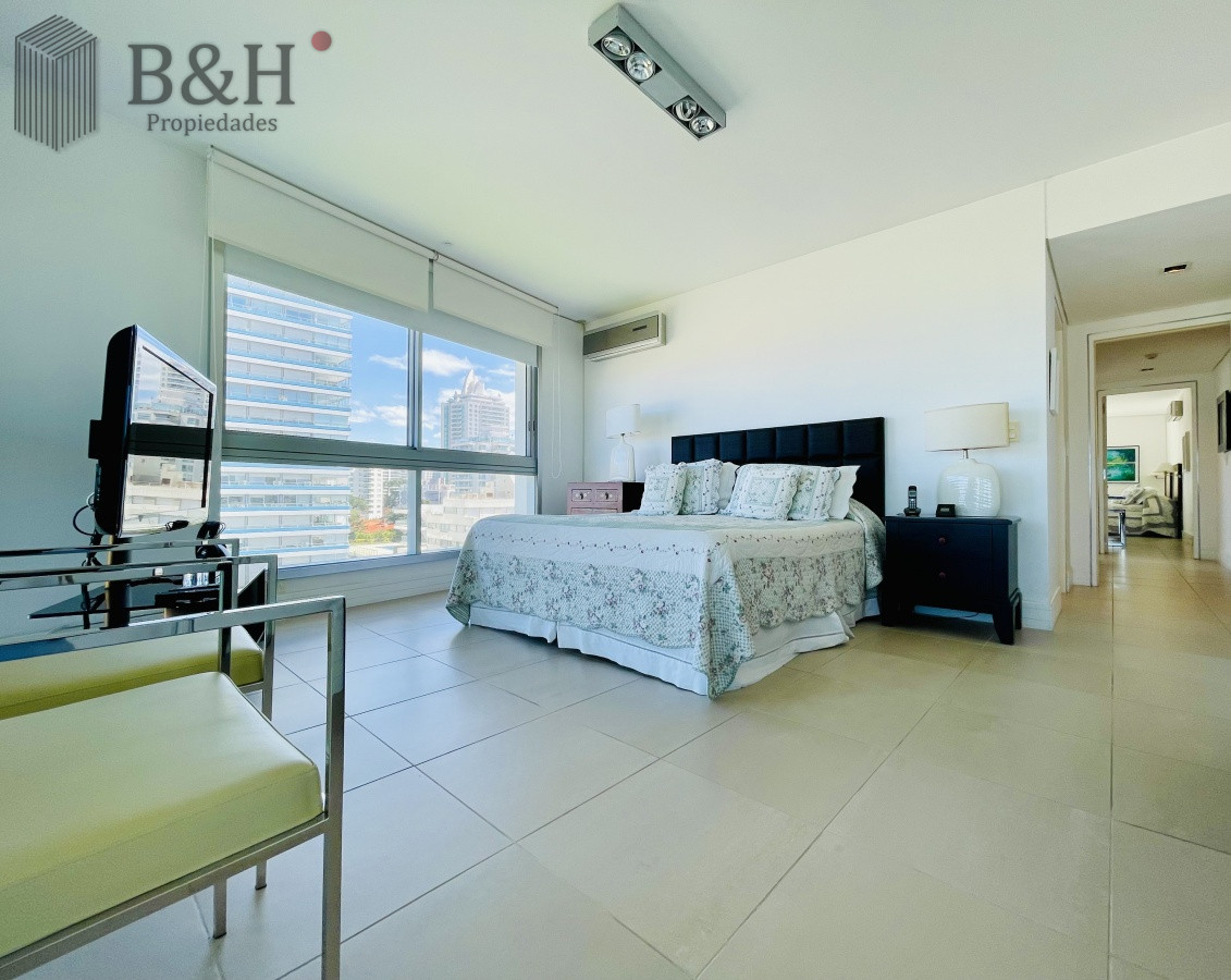 Apartamento ID.466 - Alquiler temporario de departamento premiun de tres dormitorios mas dependencia de servicio, Playa Brava