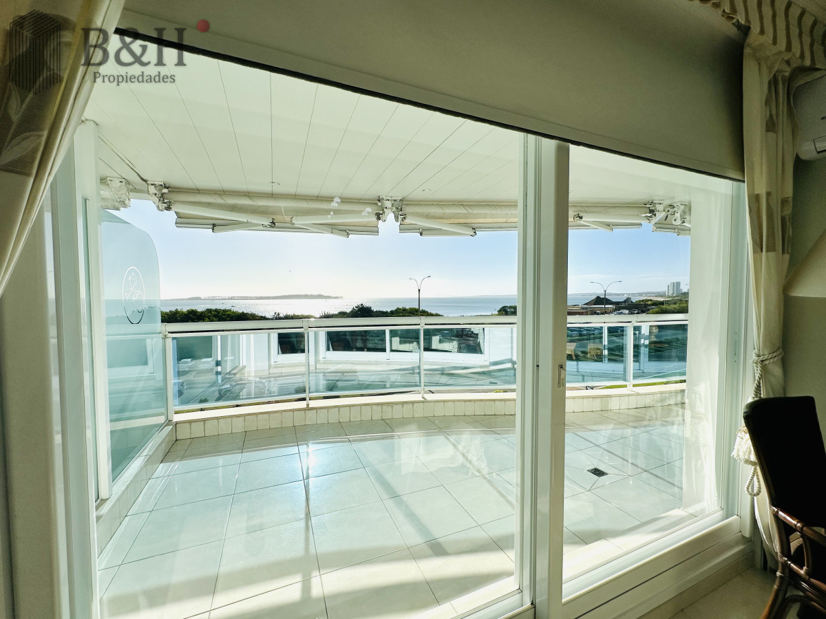 Apartamento ID.3748 - Alquiler temporario de Apartamento de 2 suites sobre Playa Mansa, Primera Línea
