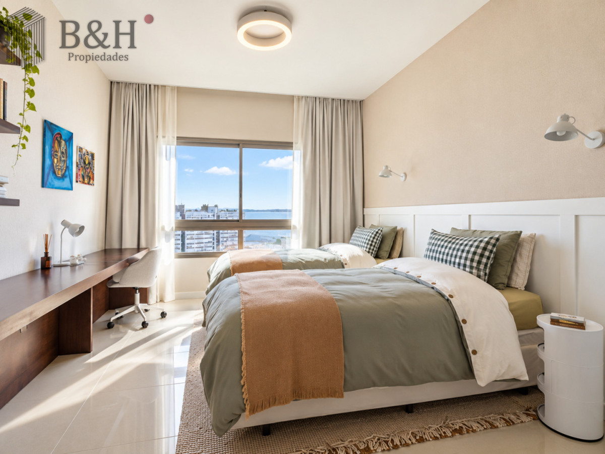 Apartamento ID.8147 - Penthouse Dúplex 5 Suites en Torre Imperiale, con Piscina Privada, Barbacoa y Vista al Mar. Playa Brava, Punta del Este
