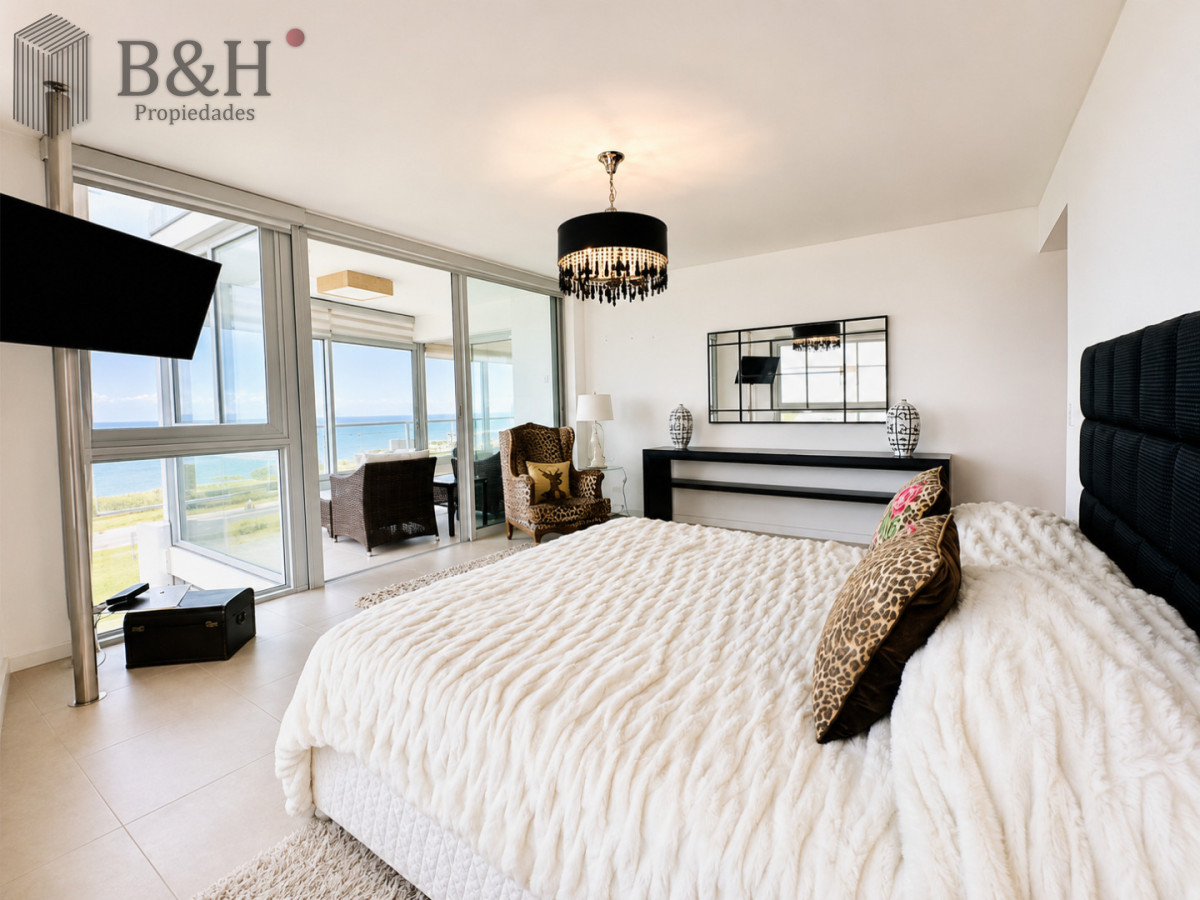Apartamento ID.2690 - Oportunidad en Venta y Alquiler temporal de maravilloso departamento esquinero en Torre Le Parc, Playa Brava, Punta del Este