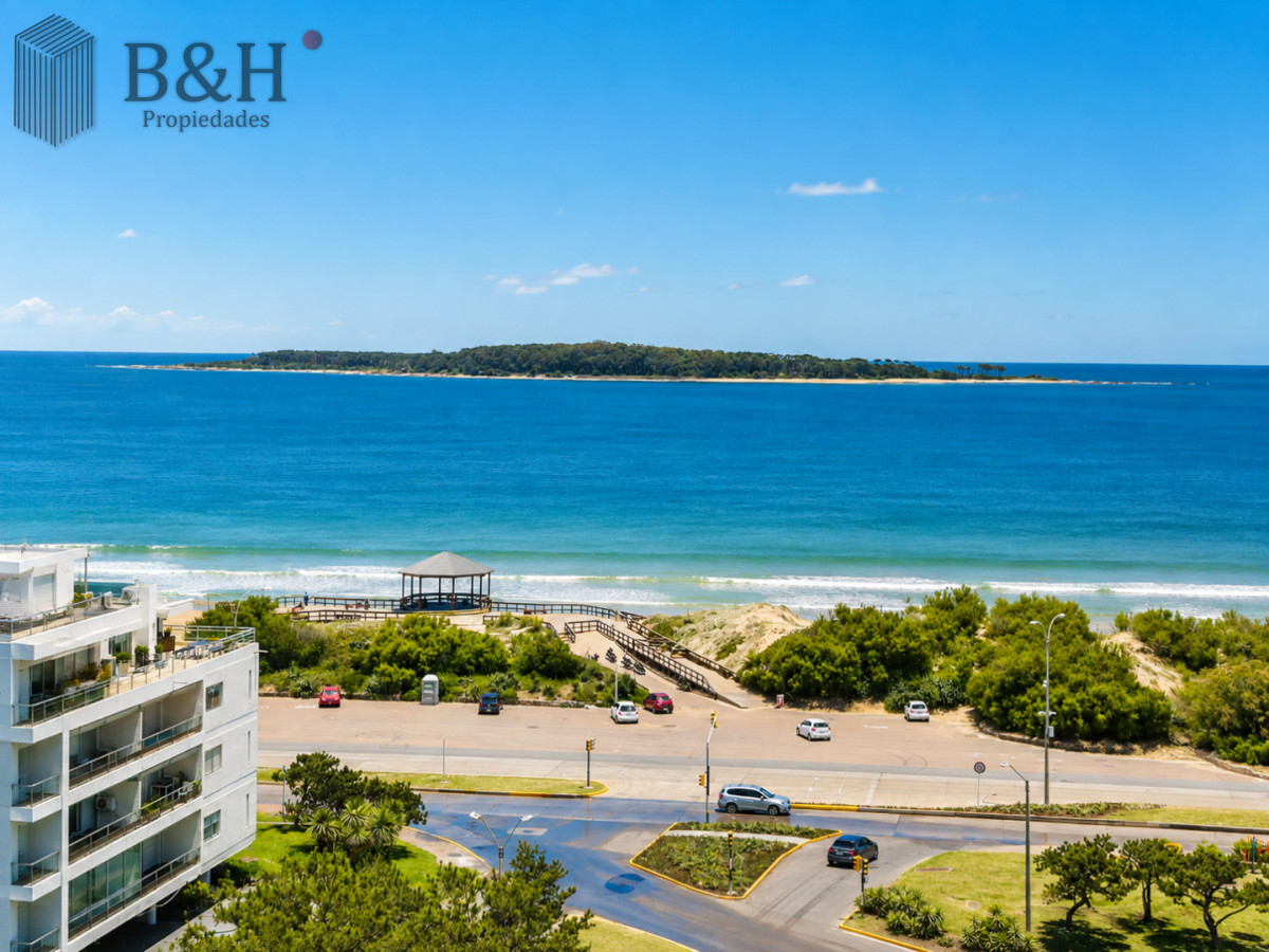 Apartamento ID.1397 - Alquiler temporario de excelente apartamento en torre Le Jardin de Playa Mansa, Punta del Este