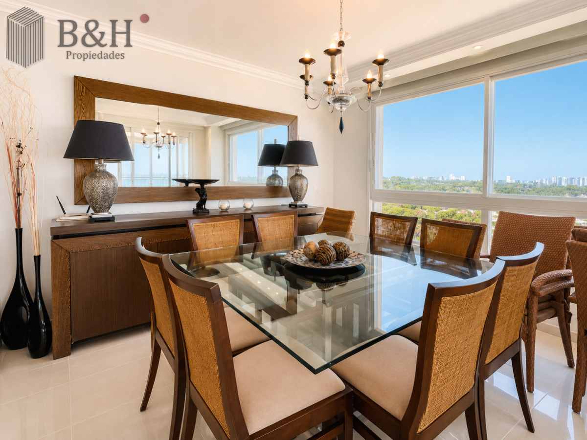 Apartamento ID.1397 - Alquiler temporario de excelente apartamento en torre Le Jardin de Playa Mansa, Punta del Este