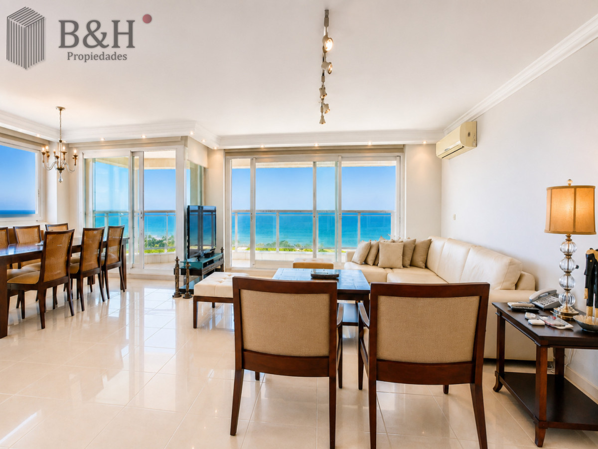 Apartamento ID.1397 - Alquiler temporario de excelente apartamento en torre Le Jardin de Playa Mansa, Punta del Este