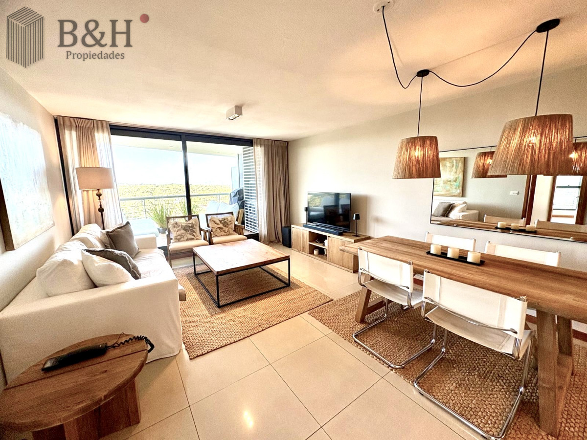 Apartamento ID.6194 - Alquiler temporal de apartamento de 2 dormitorios a pasos de Punta Shopping