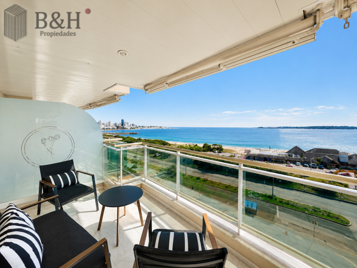 Apartamento ID.2030 - Apartamento de 3 Dormitorios sobre Playa Mansa, en Venta y Alquiler