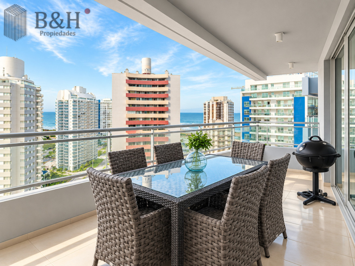 Apartamento ID.3561 - Apartamento de 2 Dormitorios y Medio en Forest Tower - Punta del Este