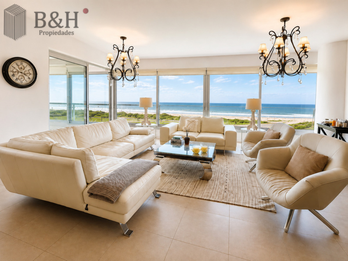 Apartamento ID.2690 - Oportunidad en Venta y Alquiler temporal de maravilloso departamento esquinero en Torre Le Parc, Playa Brava, Punta del Este