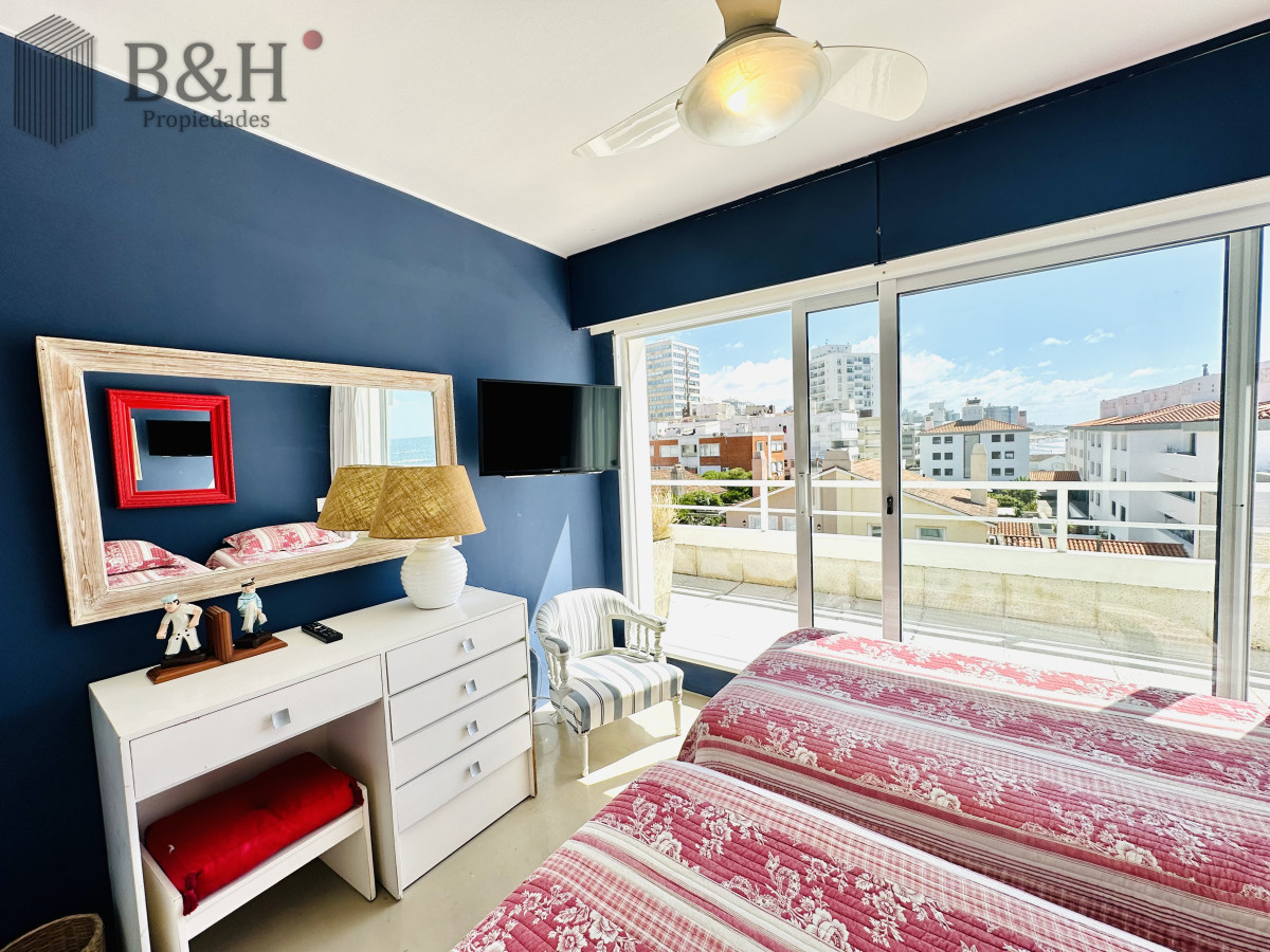 Apartamento ID.4141 - Alquiler y venta de apartamento con vista al Mar en Península de 3 dormitorios mas dependencia