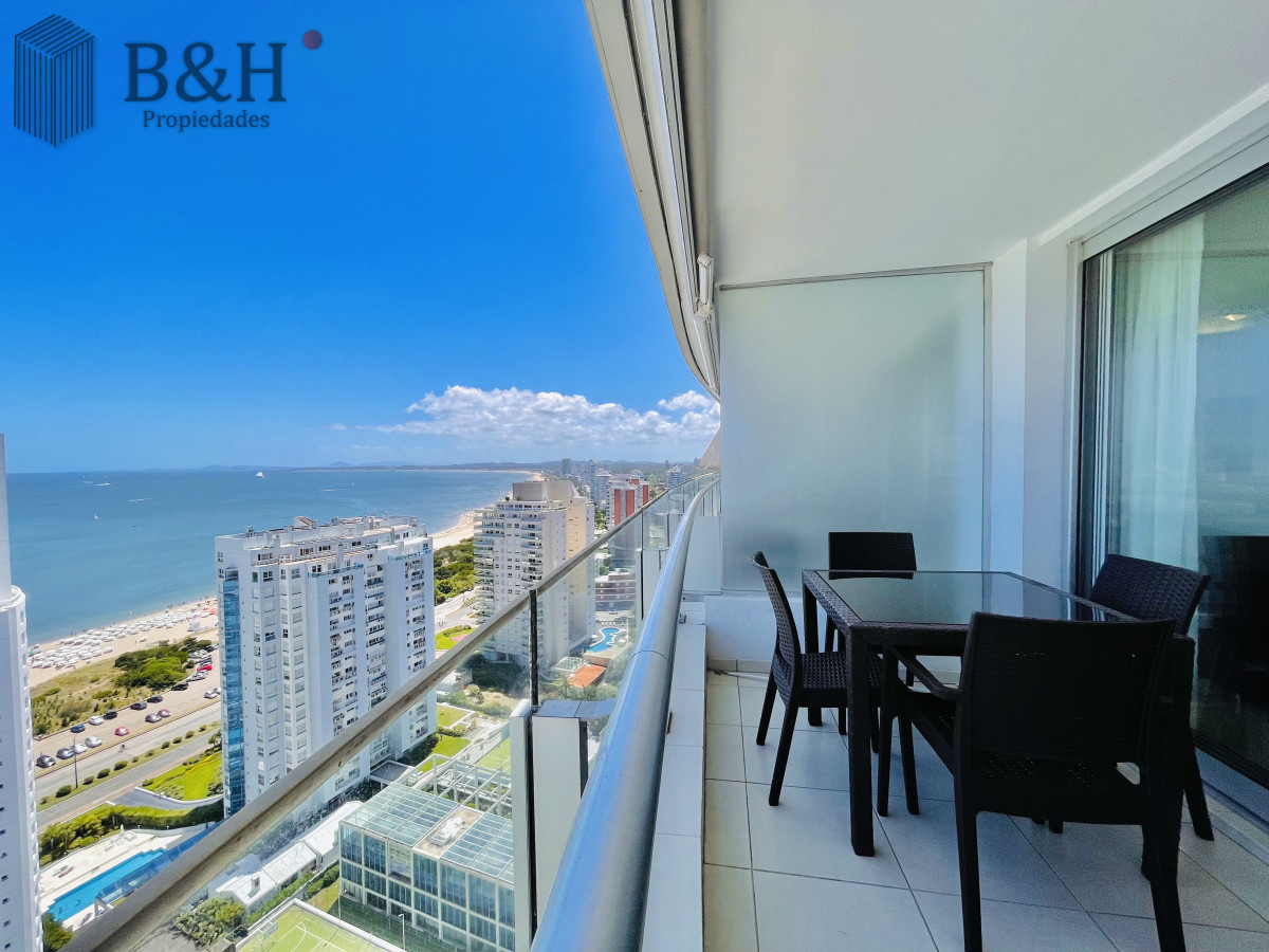Apartamento ID.4492 - Excelente Apartamento de 2 Dormitorios con Vista al Mar, Playa Mansa