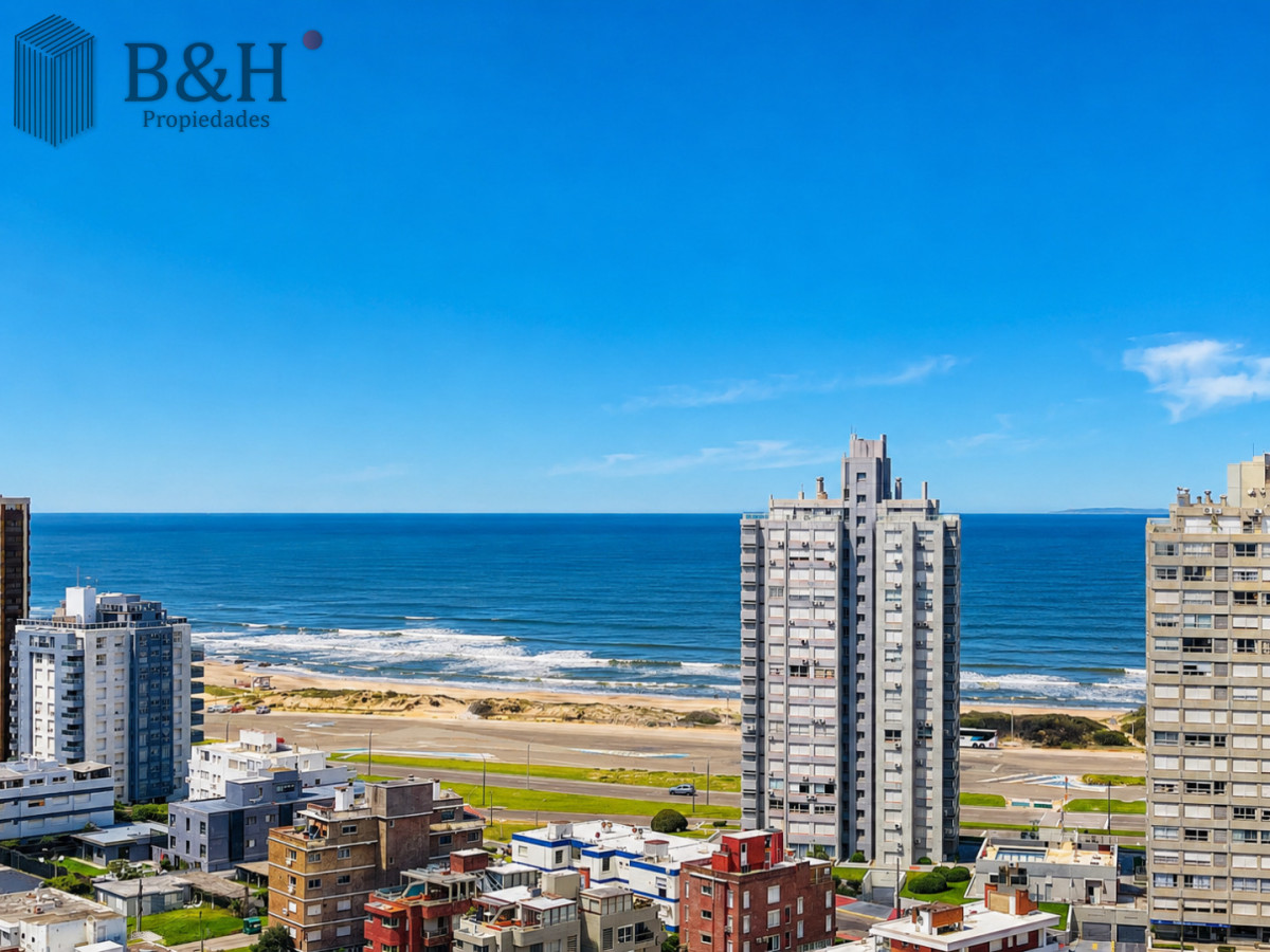Apartamento ID.6977 - Apartamento Moderno de 1 Dormitorio en Alquiler Anual, Torre con servicios 