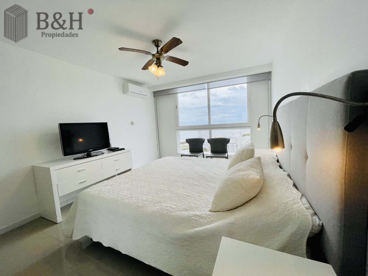Apartamento ID.6895 - Alquiler temporario y venta de apartamento Penthouse en torre One, Playa Brava