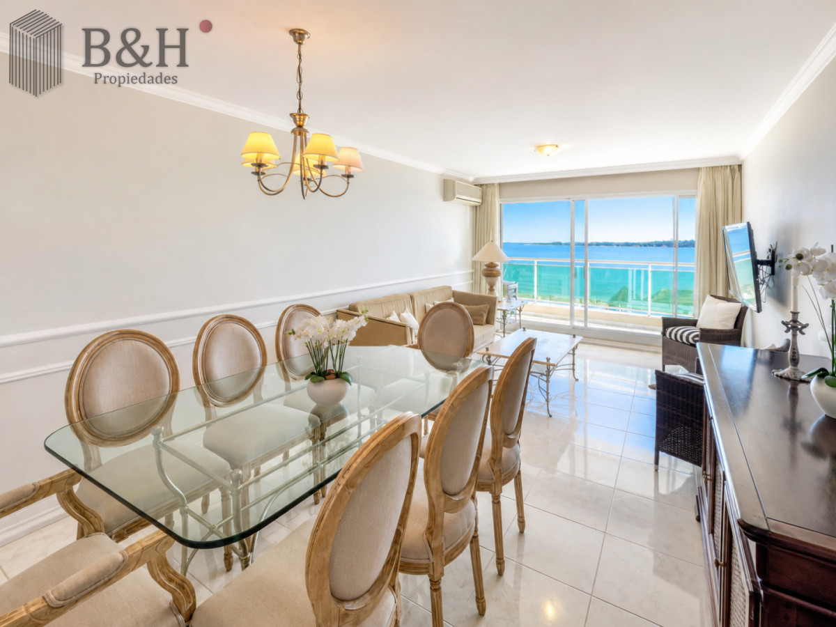 Apartamento ID.2030 - Apartamento de 3 Dormitorios sobre Playa Mansa, en Venta y Alquiler