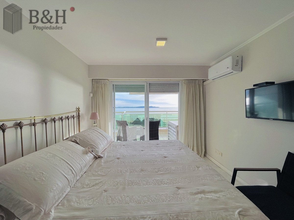 Apartamento ID.2030 - Apartamento de 3 Dormitorios sobre Playa Mansa, en Venta y Alquiler