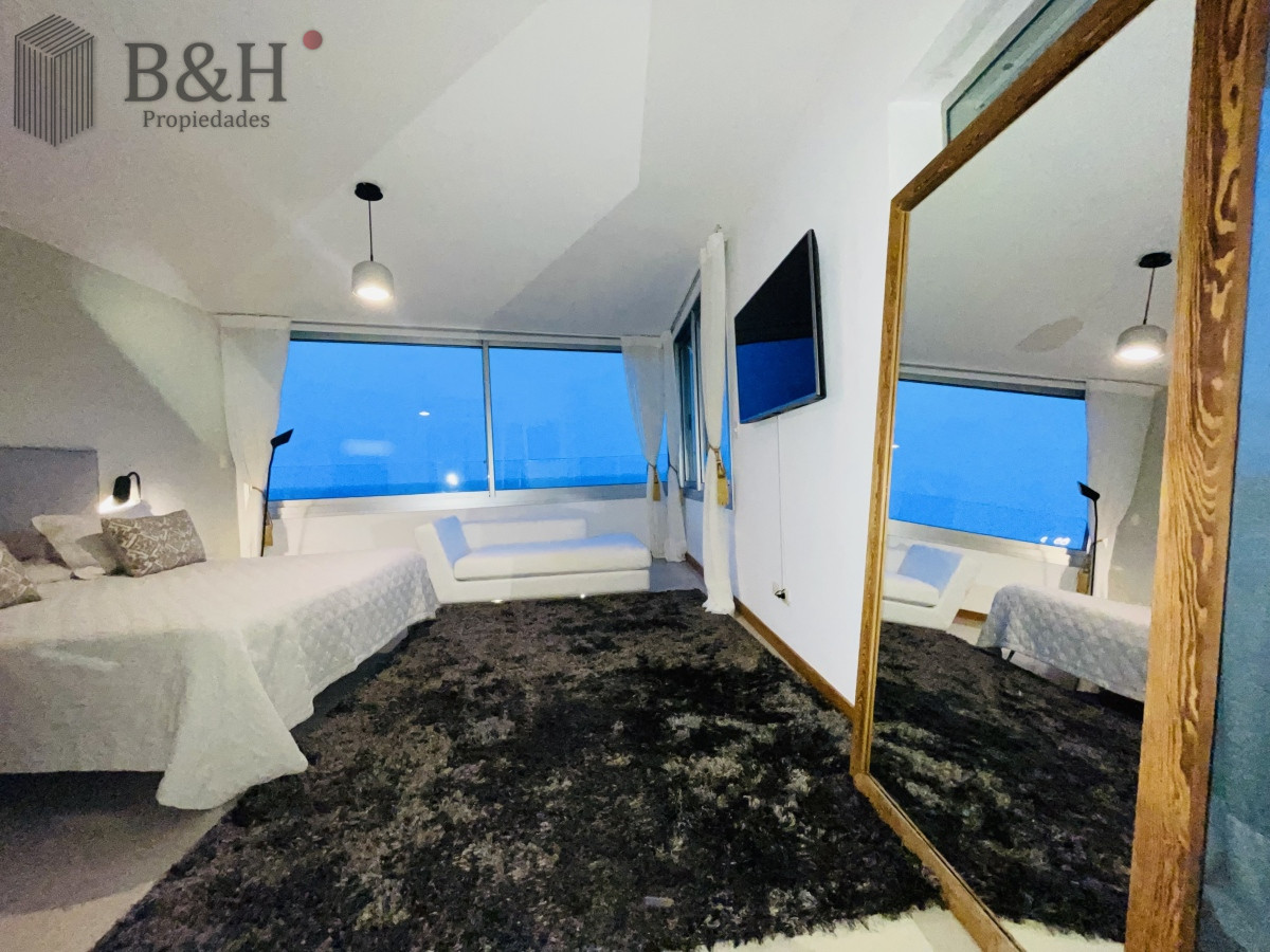 Apartamento ID.2991 - Moderno Apartamento Frente Al Mar, 3 Dormitorios y Dependencia