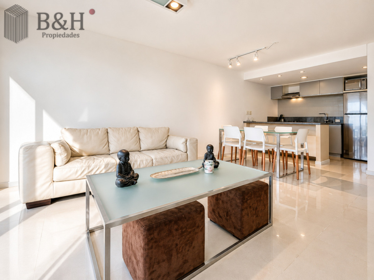 Apartamento ID.5297 - Moderno Apartamento de 2 Dormitorios sobre Roosevelt, a pasos de Playa Brava, en Alquiler Anual 