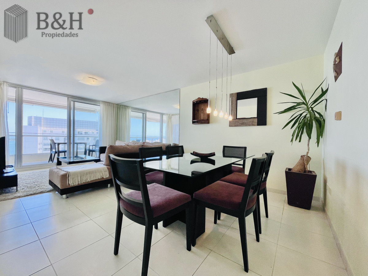 Apartamento ID.4492 - Excelente Apartamento de 2 Dormitorios con Vista al Mar, Playa Mansa